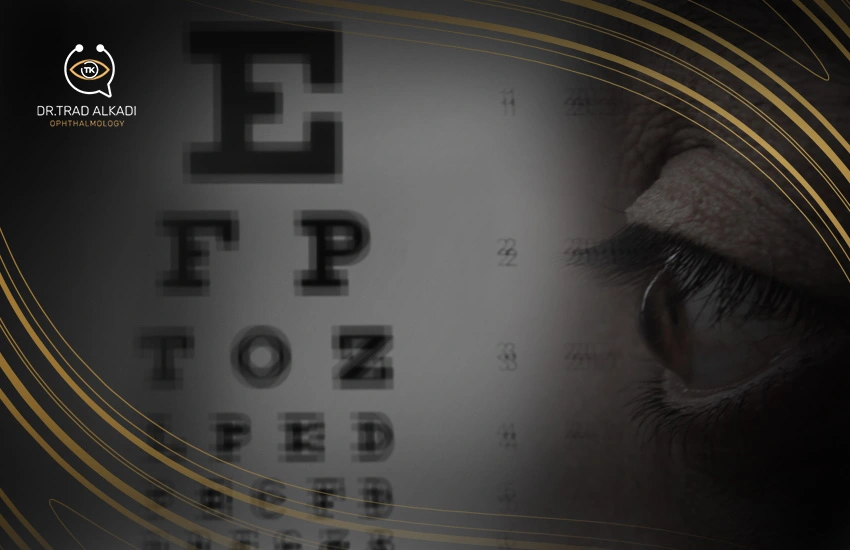 كيف يرى مريض القرنية المخروطية
