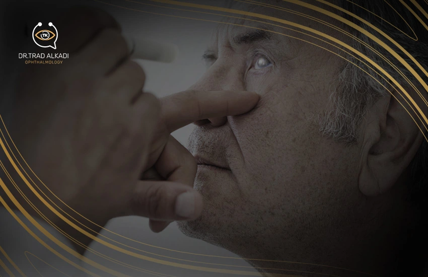 أعراض المياه البيضاء في العين