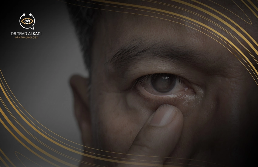 سبب وجود ضباب على العين فجأة