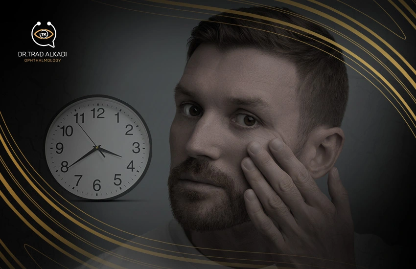 مدة علاج جفاف العين