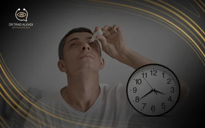 كم يستغرق علاج قرحة العين