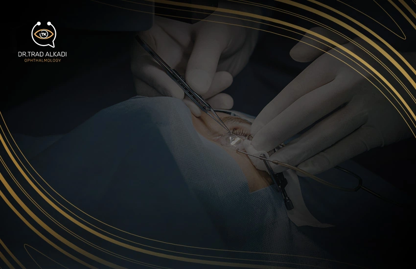 عملية زرع الحلقات للقرنية المخروطية