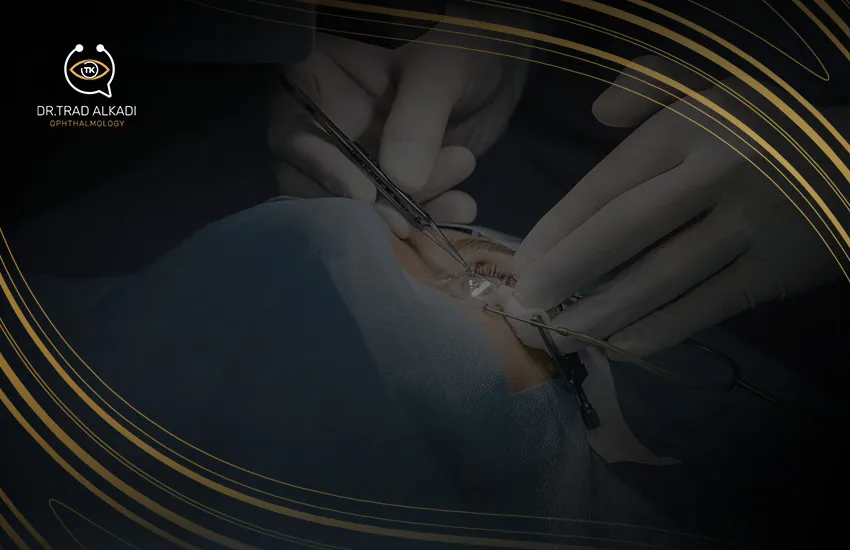 عملية زرع الحلقات للقرنية المخروطية